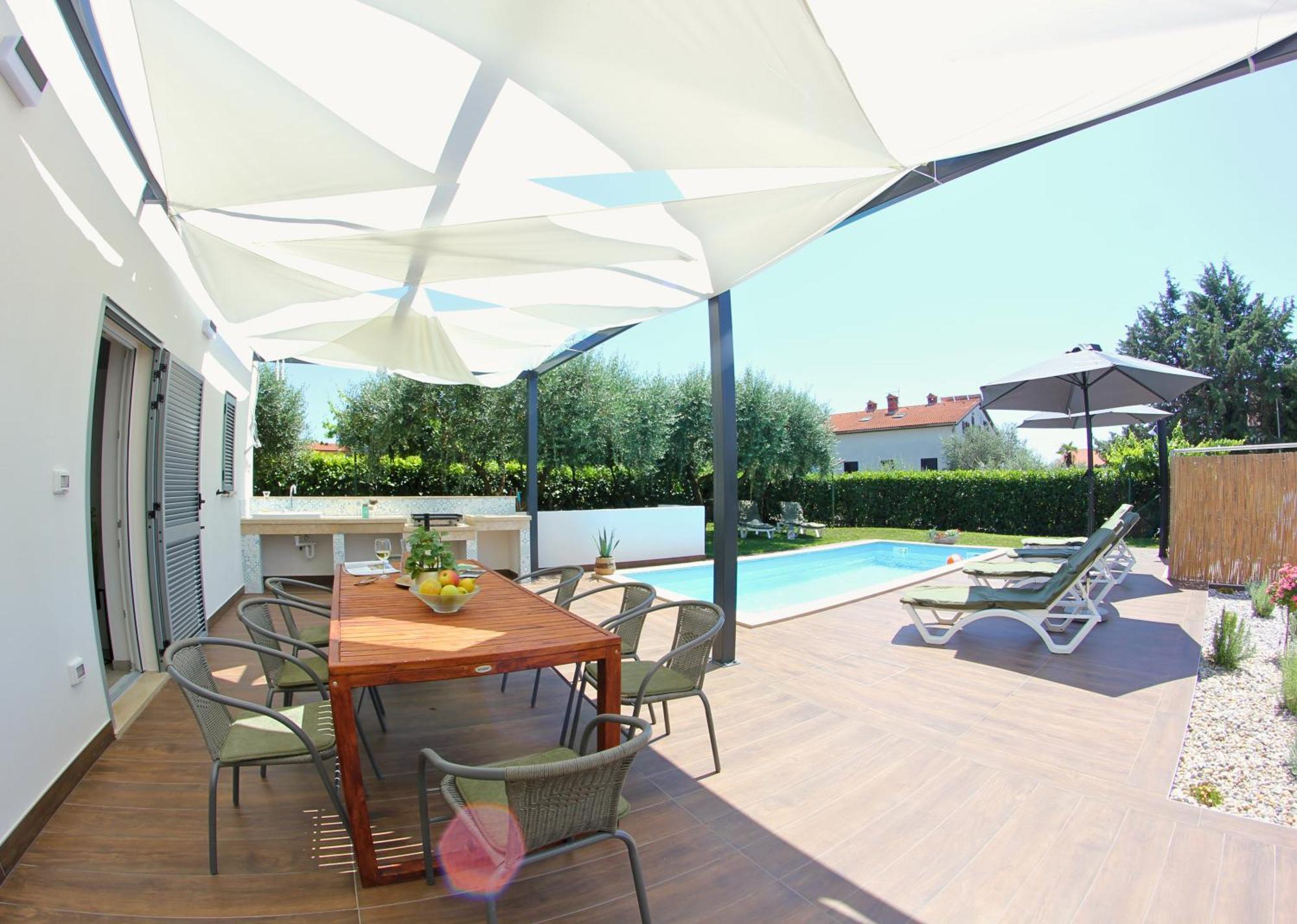 Villa Fjaka Umag Exterior foto